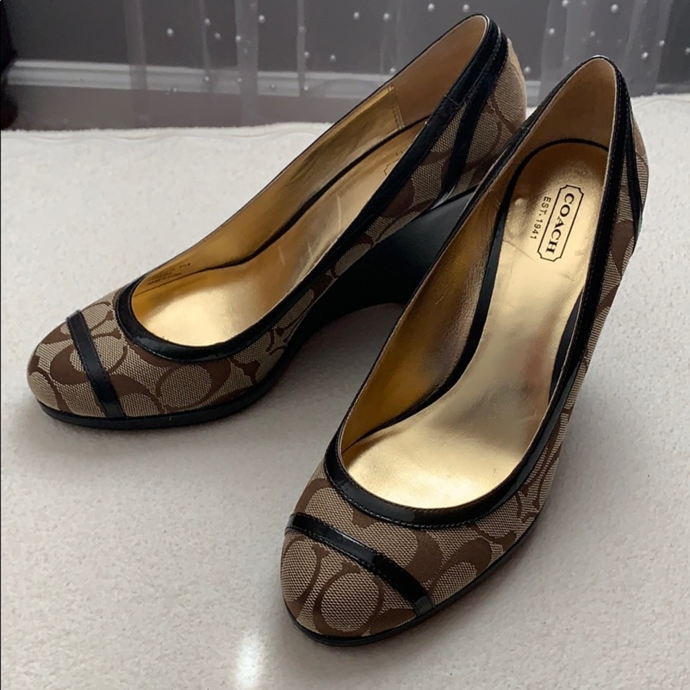 Coach wedges - Picture 2 of 4